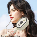 Air-Cushion Massagekamm mit Selbstreinigung und Anti-Frizz-Effekt