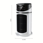 3-in-1 Luftkühler: Ventilator + Luftbefeuchter + Nachtlicht – 91 oz Wassertank, 6-stufiger Wind