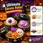 Halloween-Quetschspielzeug: Gruselig-süße Geister – Ideal als Party-Geschenk & Tütenfüller